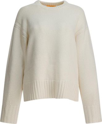 Guest In Residence Cashmere Trui met Ronde Hals - Dames - Cashmere truien - Beige - M - Truien & Vesten