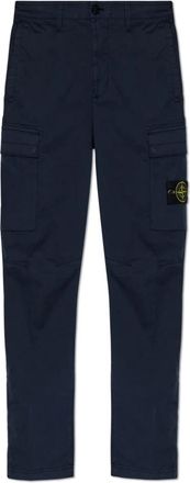 Stone Island Cargo Broek - Heren - Straight fit broeken - Blauw - W34 - Katoen - Broeken