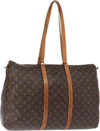 Louis Vuitton Pre-owned Tote Bags, female, Brown, Size: ONE SIZE Pre-owned Canvas Tote Bag