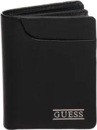 Guess New Boston Billfold - Heren - Portefeuilles - Zwart - ONE Size - Leer - Accessoires