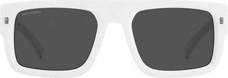 Dsquared2 ICON 0008/S VK6/IR Mens Sunglasses White Size 54