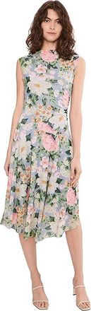 Sanctuary New Day Mesh Midi Dress Womens Dress Spring Floral : SM (US 4-6), Mesh/Polyester/Spandex