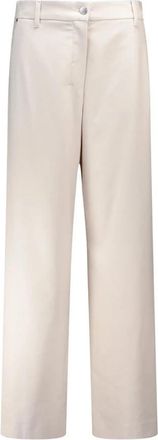 Max Mara Stijlvolle Broek - Dames - Straight fit broeken - Beige - 2XS - Broeken