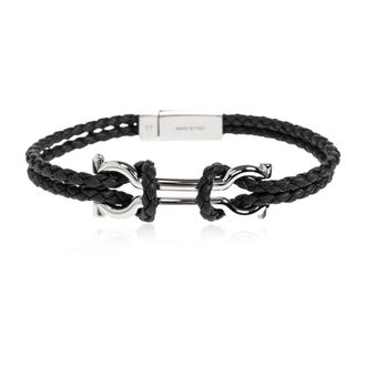 Ferragamo Bracelets, male, Blue, Size: S Leather Bracelet