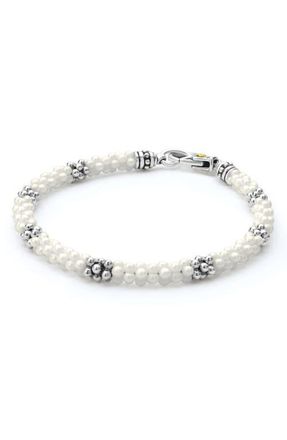 Lagos White Caviar Rope Bracelet at Nordstrom, Size 7