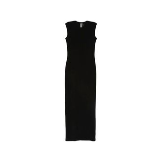 Norma Kamali Gowns, female, Black, Size: XS Sleeveless Maxi Dress
