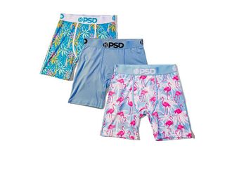 PSD Maui Wowie 3-Pack Mens Underwear : XL, Polyester/Spandex