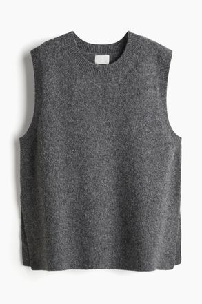 H&M Pullunder - Dunkelgraumeliert