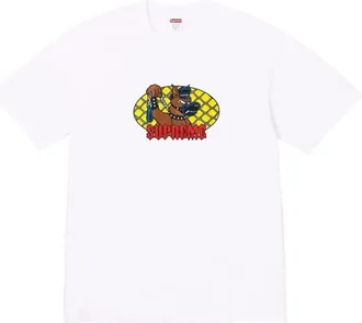 SUPREME SS26 Leash T-Shirt White SUP-SS26-359-WHT
