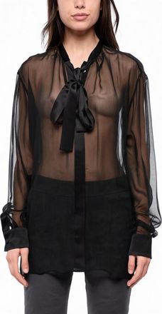 Dolce & Gabbana Black Round Neck Top