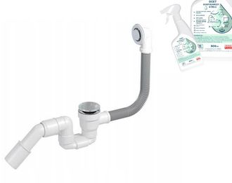 OEM Sif&oacute;n Prevvex Cromado De Clic-clac Bathloc Con Vinagre Dom&eacute;stico