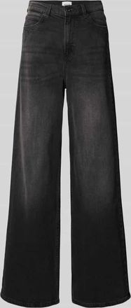 Mustang Jeans Mustang Wide Fit Jeans im 5-Pocket-Design Modell Luise in Black, Gr&ouml;&szlig;e 28/30