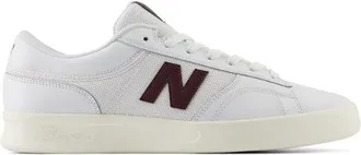 New Balance Unisex NB Numeric 430 in Bianco/Viola, Pelle Scamosciata/Rete, Taglia 44.5