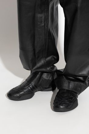 Yohji Yamamoto Regu Slides, Mens, Black