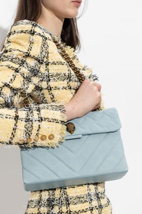 Kurt Geiger Shoulder Bag Kensington, Womens, Light Blue