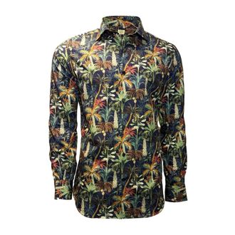 Mazzarelli Casual Shirts, male, Multicolor, Size: 2XL Shirts