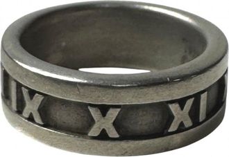 Tiffany & Co. Silver Silver 925 Band Ring (Pre-Owned)