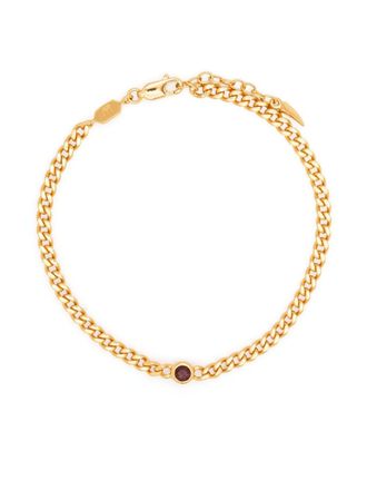 Missoma July Birthstone chain bracelet - Gold