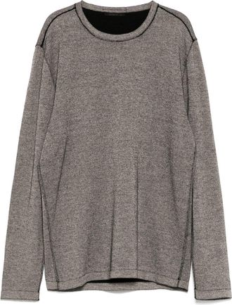 Transit Par-Such Felpa girocollo - Grigio