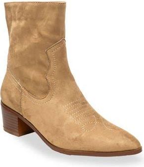 Chase + Chloe by Intouch Footwear Malena Western Boot in Taupe at Nordstrom Rack, Size 5.5