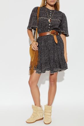 Isabel Marant Dress Daynia, Womens, Black