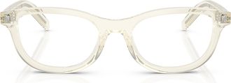 Prada 0pr D01vu Translucent Acetate Eyeglasses