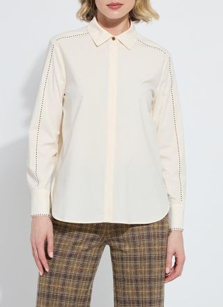Lyss&eacute; Rackel Crystal Embellished Shirt