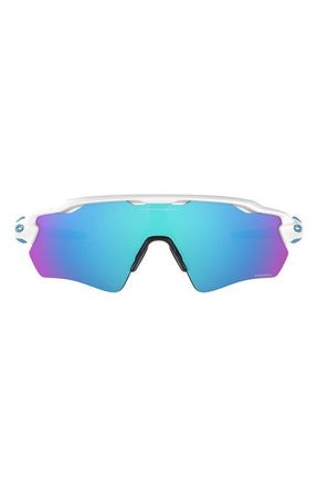 Oakley Prism Radar EV Path 38mm Sport Sunglasses in White /Blue at Nordstrom