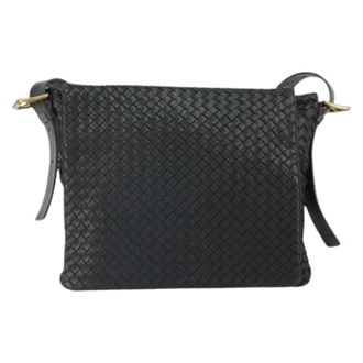 Bottega Veneta Pre-owned Cross Body Bags, unisex, Black, Size: ONE SIZE Pre-owned Vintage Shoulder Bag