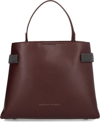 Brunello Cucinelli Brunello Cucinelli Top Handle Essence Tote Bag