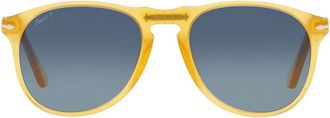 Persol Sunglasses Po9649 S 204/S3 Honey/Blue Gradient Unisex Polarized
