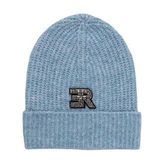 Ermanno Scervino Accessoires > Hoeden > Hoeden - Dames - Hoeden - Blauw - ONE Size - Leer - Accessoires