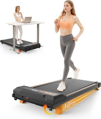 Blossom Tapis Roulant da Scrivania, 3 Livelli, 1-12 Programmi, 1-12km/h, APP, Schermo LCD Tapis Roulant Compatto da Scrivania