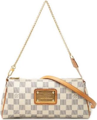 Louis Vuitton Pre-owned Eva - Dames - Vintage Schoudertas - Wit - ONE Size - Vintage