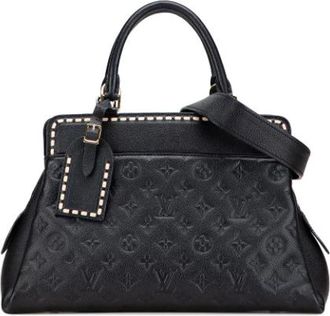 Louis Vuitton Pre-owned Vosges MM - Dames - Vintage Handtas - Zwart - ONE Size - Leer - Vintage
