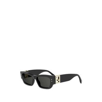 Fendi Dames, Accessoires, Zwart, Maat: 53 MM