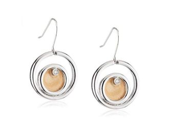 Orphelia Dames 925 Sterling Zilveren Dangle Oorbellen - Zilver ZO-5703