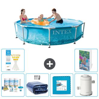 Intex Piscina Con Estructura Redonda - 305x76 Cm - 7-piezas S14