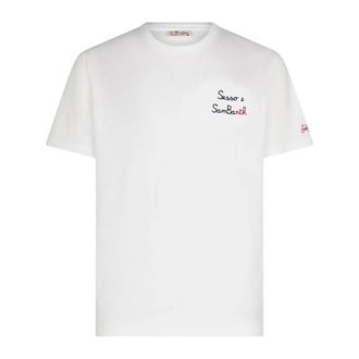 MC2 Saint Barth Heren, Tops, Wit, Maat: 3XL Katoen