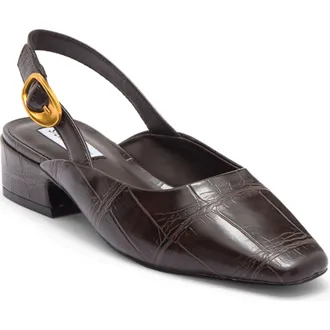 Steve Madden Diona Slingback Pump in Brown at Nordstrom Rack, Size 11