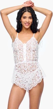 Cosabella Magnolia Teddy in White at Nordstrom, Size Medium