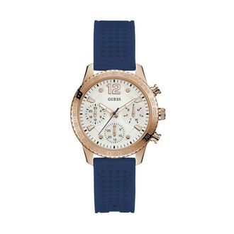 Guess W1025L4 Horloge - Dames - Horloges - Blauw - ONE Size - Accessoires