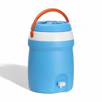 Gi&ograve;Style Bottiglia termica 10 litri con rubinetto isolamento poliuretano mantiene calore freddo 7 ore ideale campeggio trasporto facile