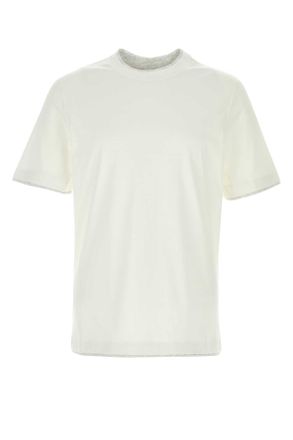 Brunello Cucinelli Brunello Cucinelli White Cotton T Shirt
