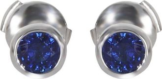 Tiffany & Co. Elsa Peretti Color By The Yard Platinum Earrings (Authentic Pre-Loved)