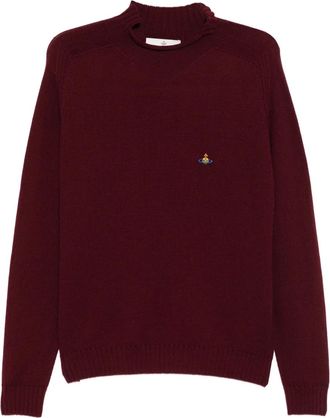 Vivienne Westwood Fisherman jumper - men - Virgin Wool - S - Red