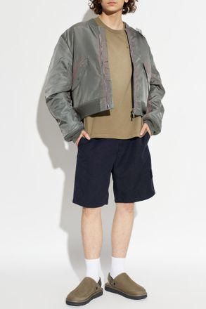 Golden Goose T-shirt With Logo, Mens, Brown