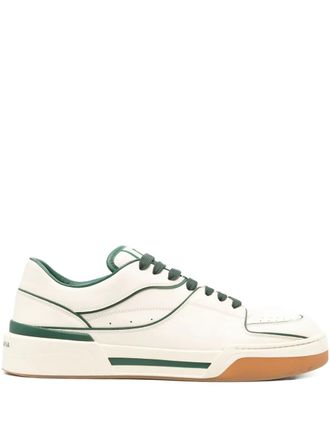 Dolce & Gabbana New Roma leather sneakers - men - Calf Leather/Rubber/Calf Leather - 45 - Blue