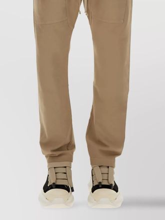Rick Owens relaxed cargo trousers drawstring waist