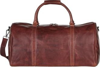 Howard London Hunter Weekendtas - Heren - Weekendtassen - Bruin - ONE Size - Leer - Tassen